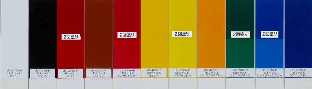 U8エナメル (各色、各ツヤ) – 玄々化学工業株式会社